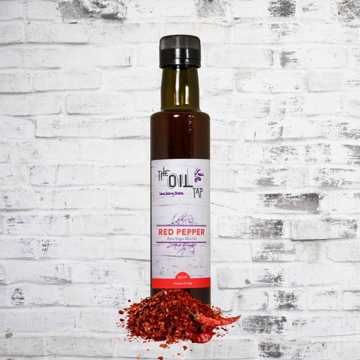 The Oil Tap - Wholesale Olive Oil - Red Pepper Extra Virgin Olive Oil 250ml
