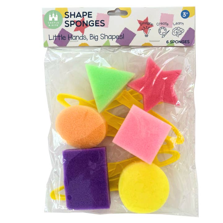 Castle & Kite - Wholesale Paint/wax brush - Castle & Kite Shape Sponges0