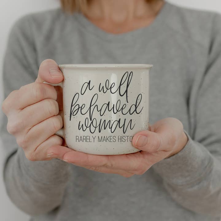 Kaffemuggar Med Kvinnlig Empowerment Citat, Inspirerande Mugg för wholesale av Gia Roma