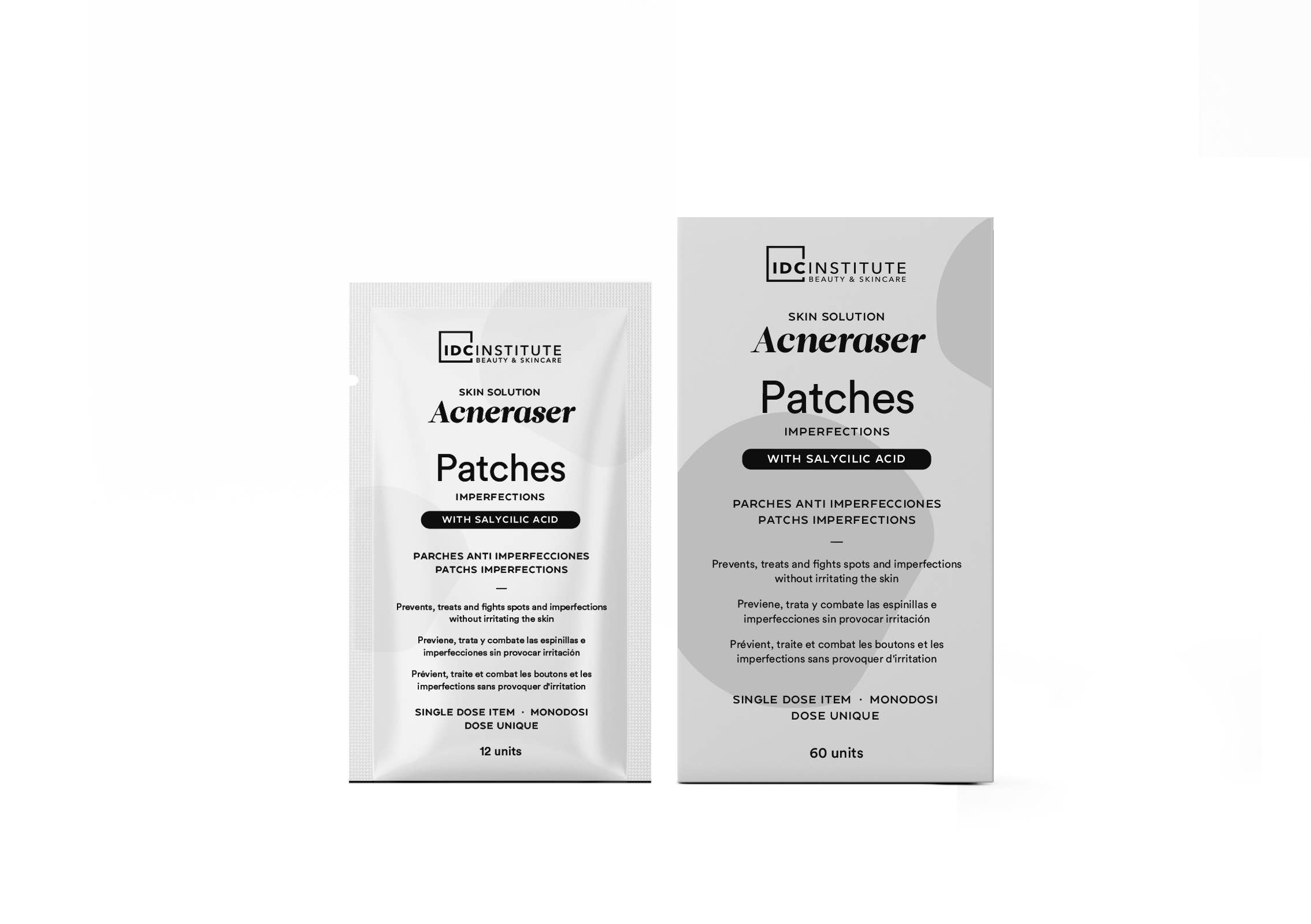 Aquarius Cosmetic SLU - Wholesale Acne/Hydrocolloid Patch - Idc Institute Acid Salicylic Blemish Patches 60U0