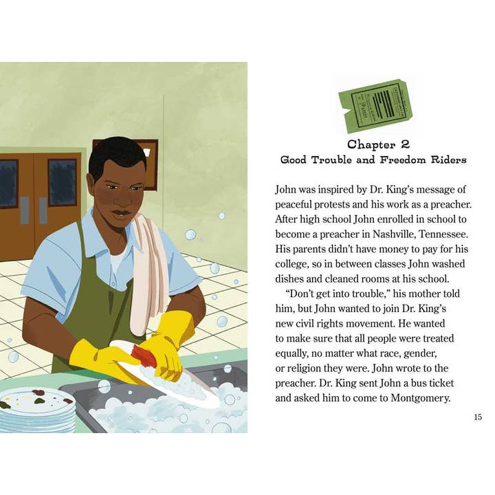 Simon & Schuster - Wholesale Book - Kids - John Lewis by Denise Lewis Patrick