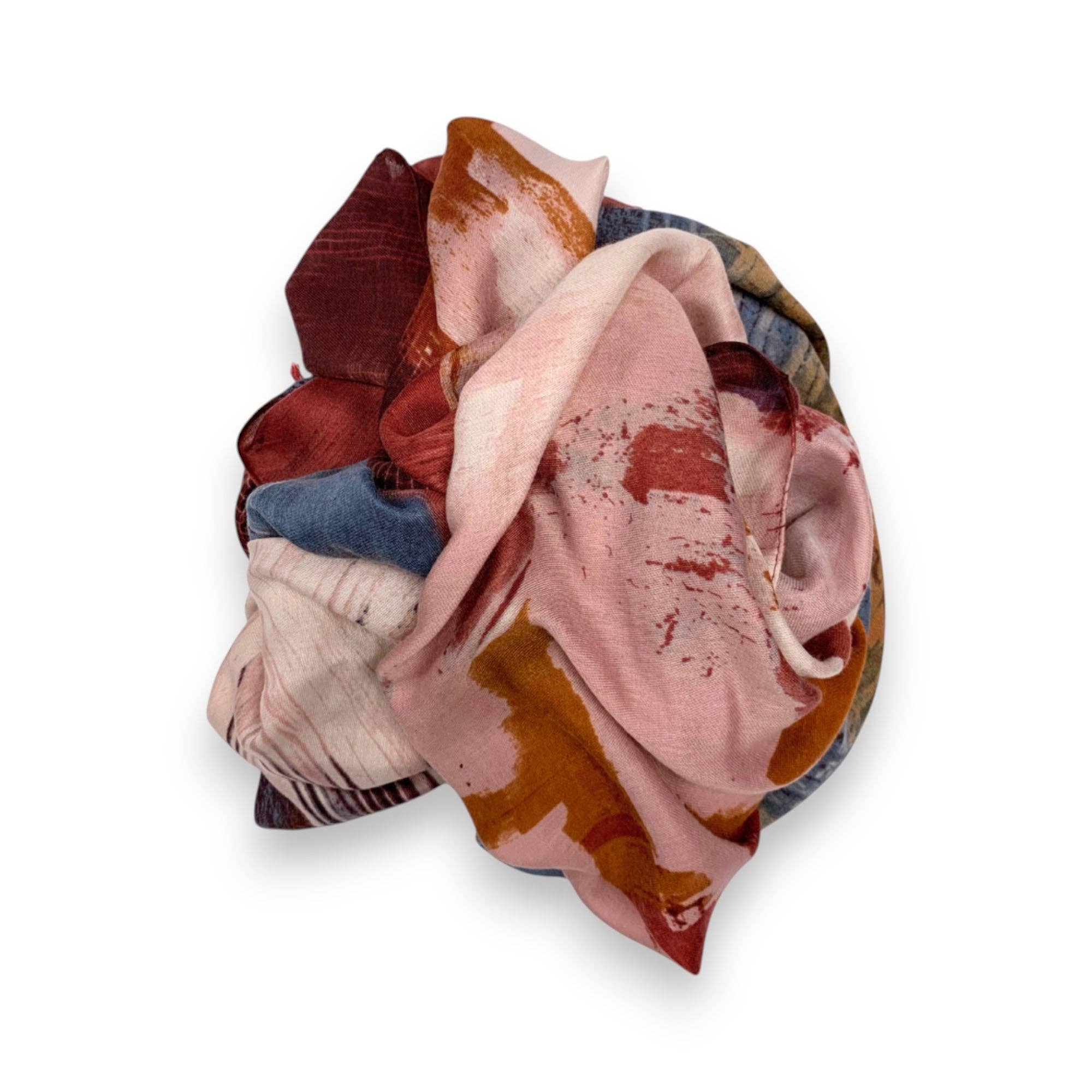 Lili Scarves (US Duty Free) – wholesale Scarf – Women's – Brush Stroke Print Scarf5