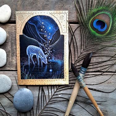 Hannah Willow Art - Wholesale Everyday Greeting Card - My Heart is in the Highlands Greetings card