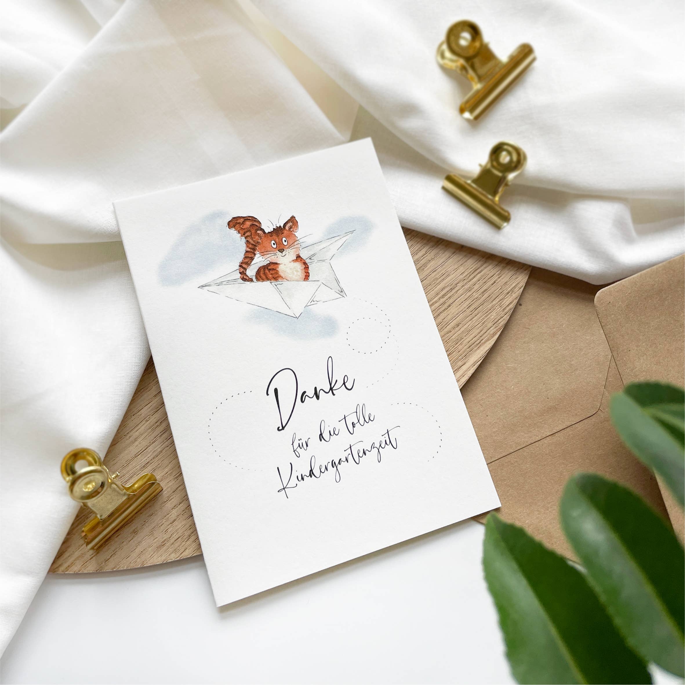 Funkenbunt - Wholesale Thank You Card - Farewell Card - Kindergarten | Teacher Thank You Card