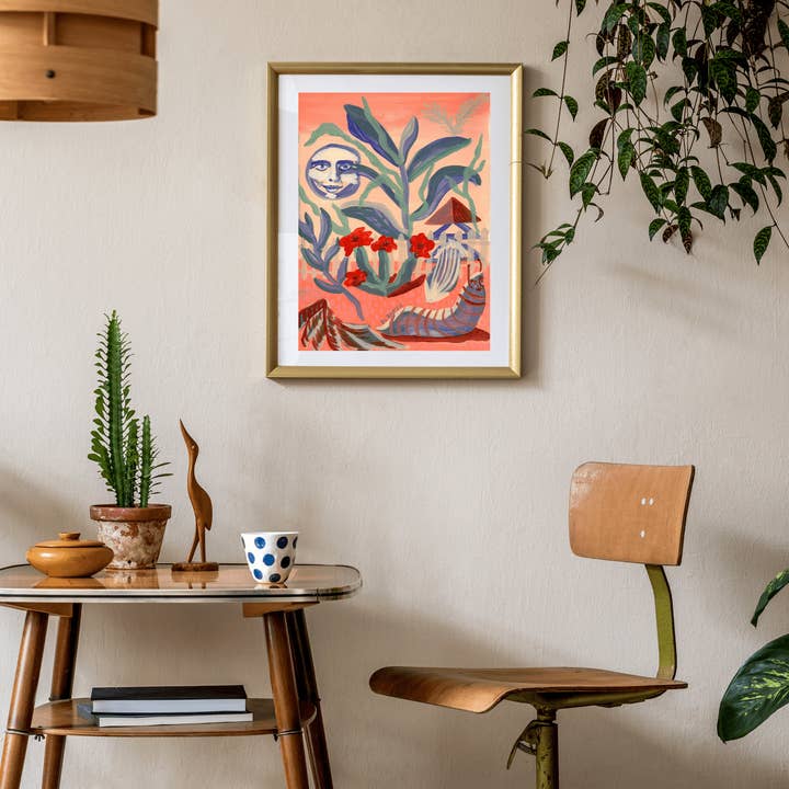 El Baker Art - Wholesale Art Print - Plant Botanical Garden Print