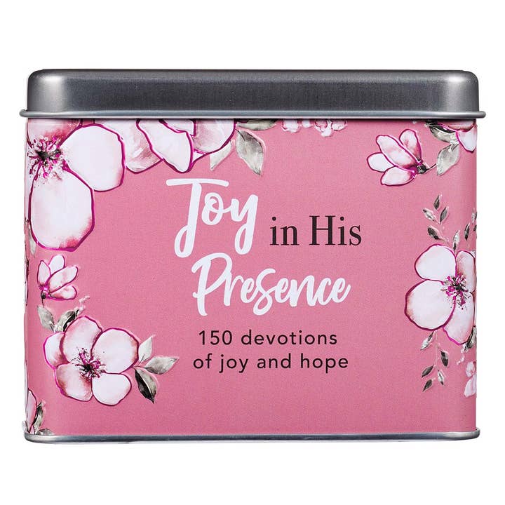 Cards in Tin Joy in His Presence for wholesale by Christian Art Gifts