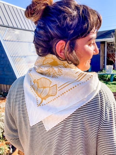 Pen+Pine - Wholesale Bandana - Women's - Poppy Sunrise Bandana9
