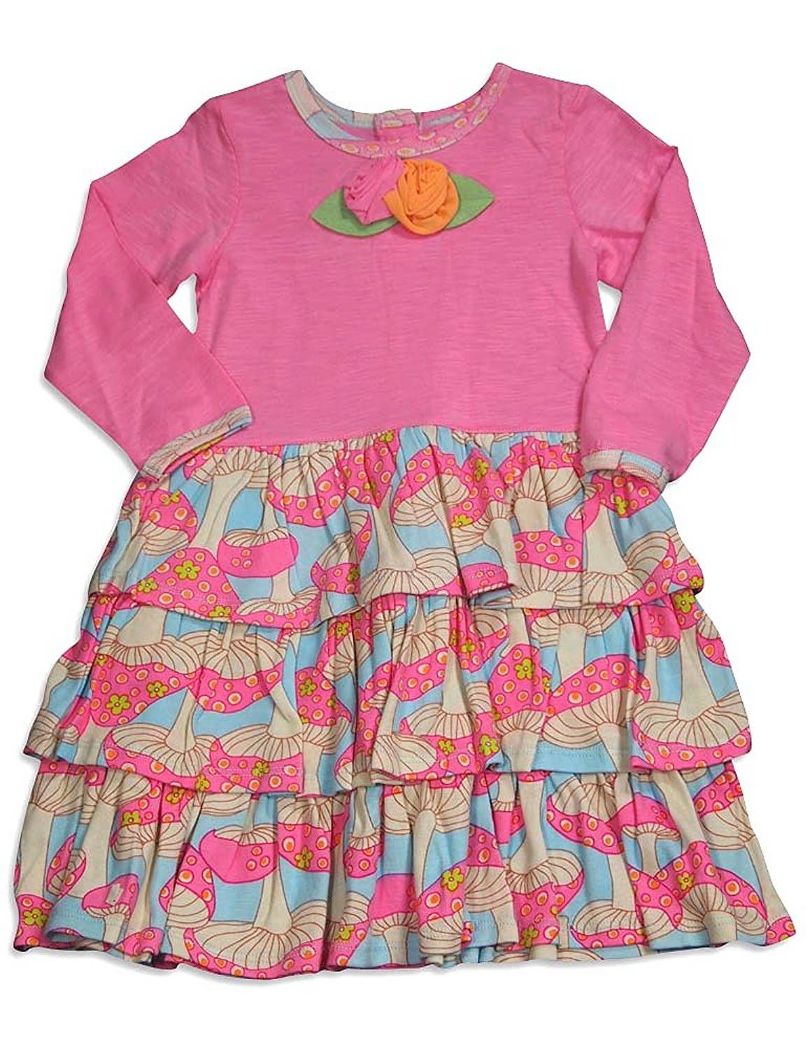 Eastern Off Price - Wholesale Dress - Baby - Baby Lulu - Baby Girls Long Sleeve Ana Dress2