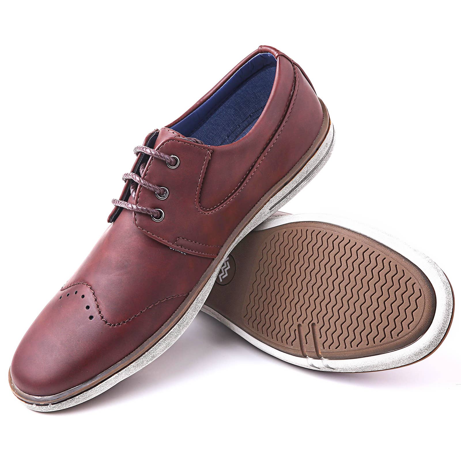 Mio Marino - Wholesale Brogue Shoes - Men's - Casual Wingtip Dress Shoes0