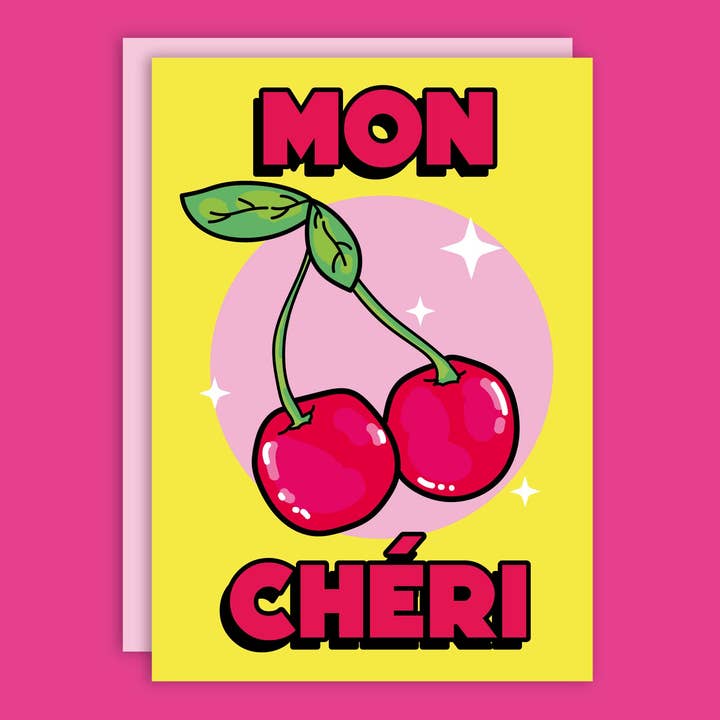 Studio Soph - Wholesale Love Card - Mon Chéri Cherry Love Valentine's Day Greeting Card