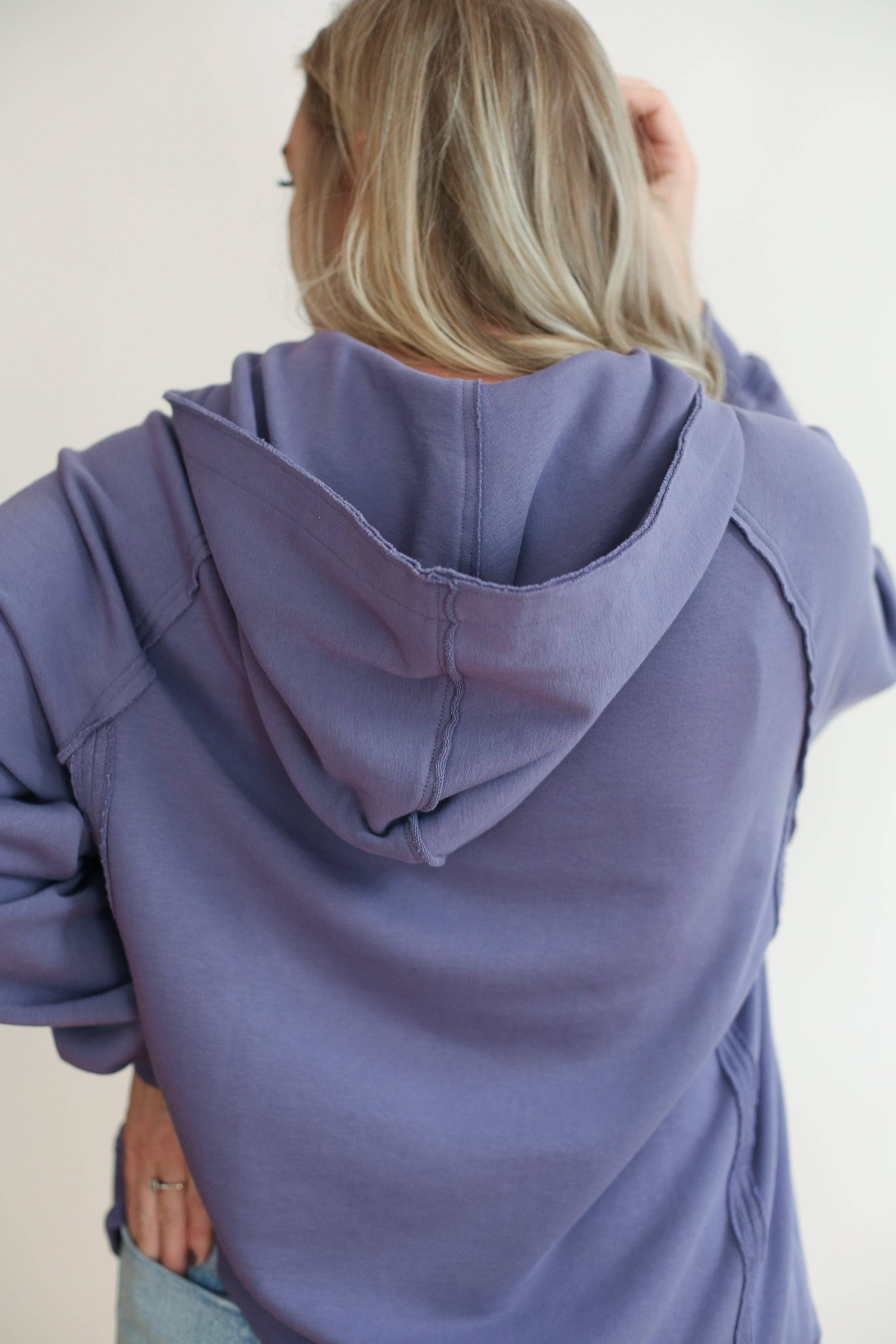 Movemama Apparel - Wholesale Nursing Top - Maternity - Big Hug Vertical Zip Breastfeeding Hoodie5