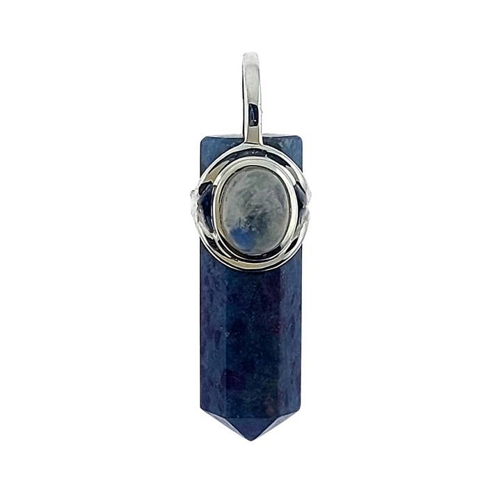 Crystal Earth Sterling - Wholesale Spiritual Stone/Crystal - Crystal Wand - Thulite, Moonstone Natural Stone