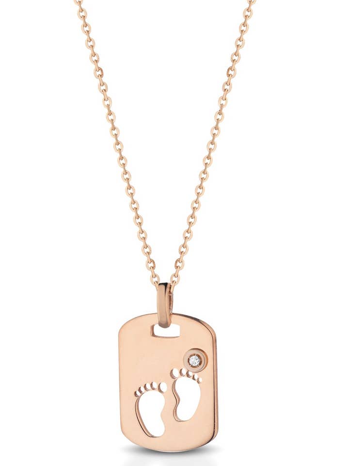 COLAR COM PINGENTE DE PEZINHOS por atacado de Melissa jewels