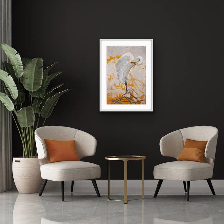 "Moon Salutation" | Large-Scale Coastal Fine Art Print Decor for wholesale by Amanda McLenon Fine Art