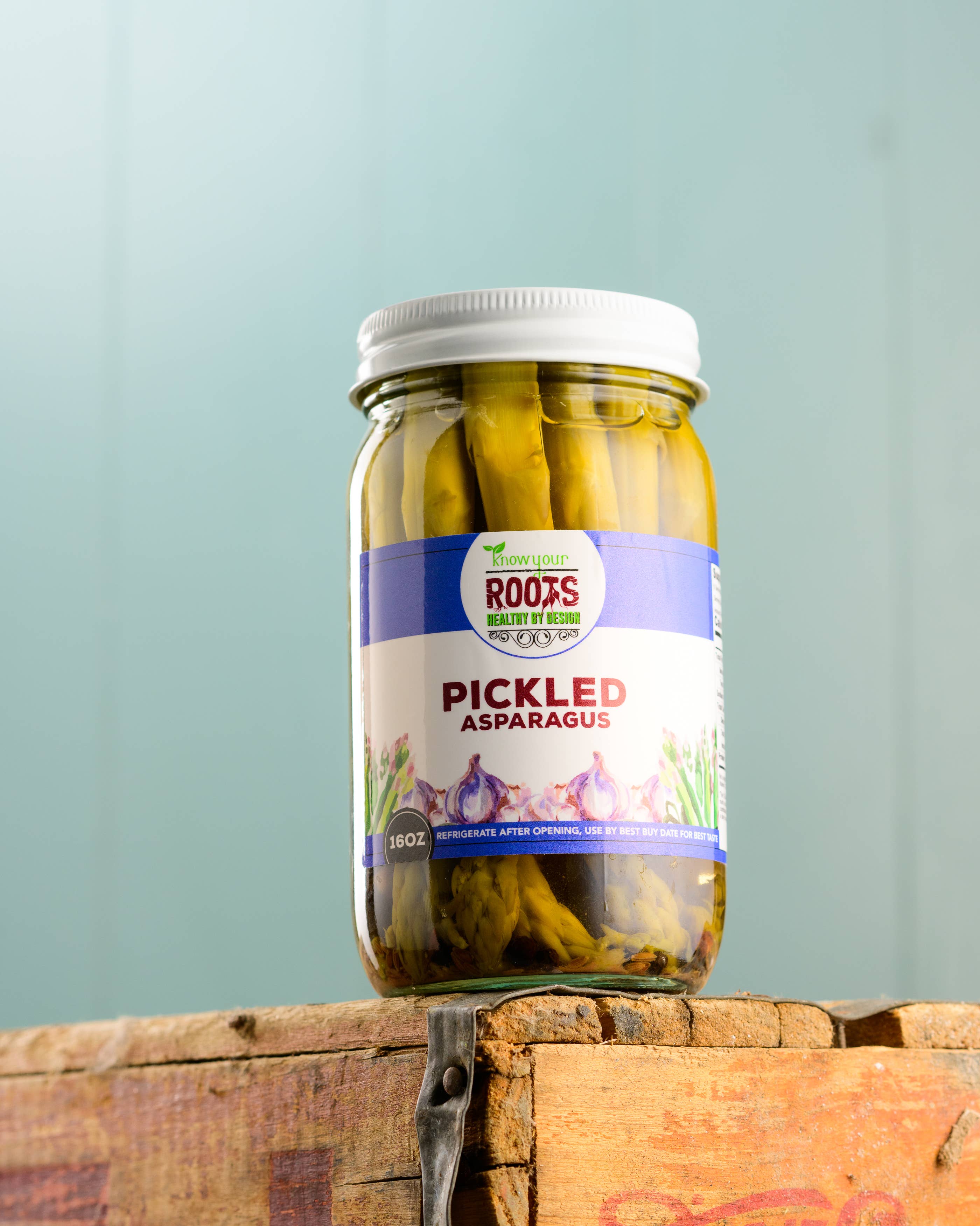 Knonw Your Roots Pickles - Wholesale Pickled Vegetables - Pickled Asparagus1