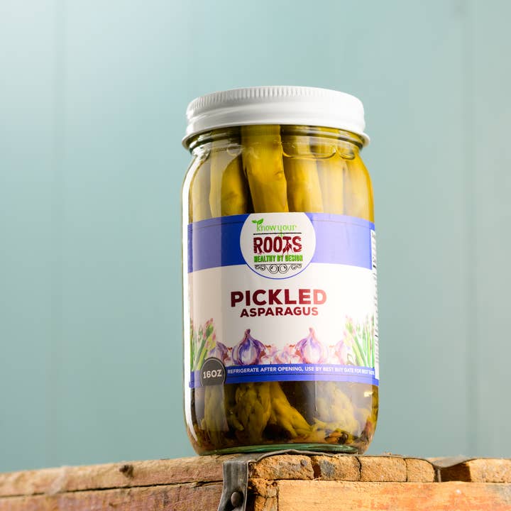 Knonw Your Roots Pickles - Wholesale Pickled Vegetables - Pickled Asparagus1