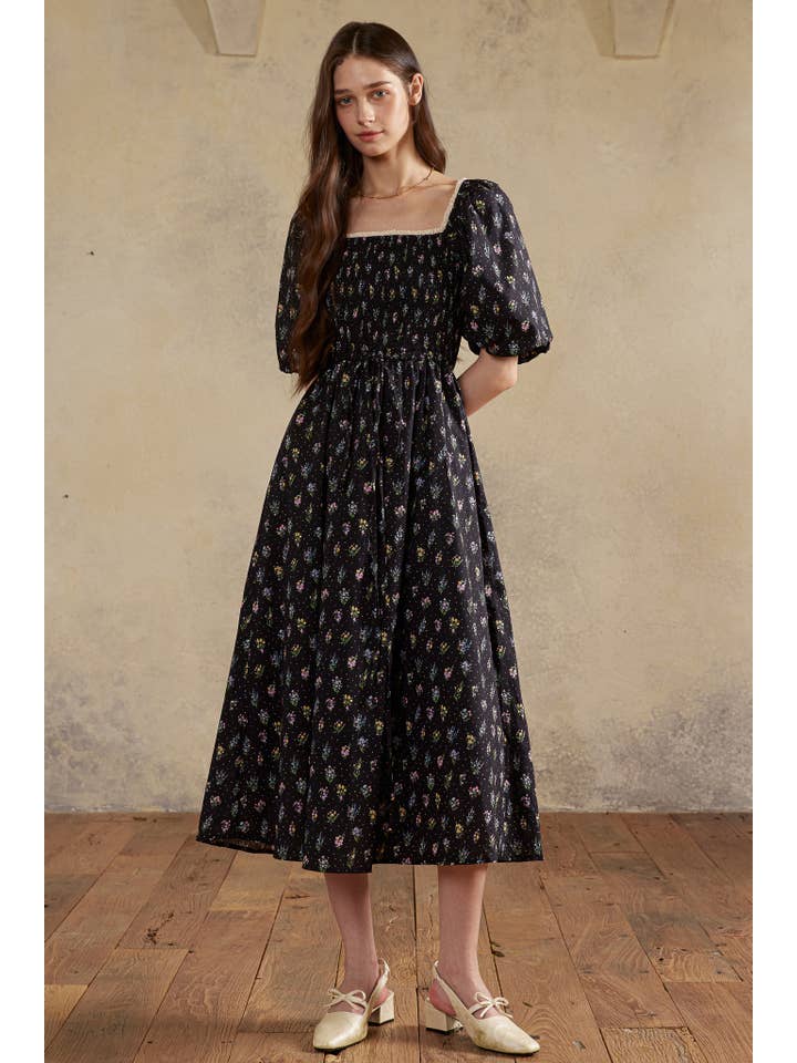 ROSIE POSIE - Wholesale Dress - Women's - RP2987 - Twilight Posy Smocked Dress9