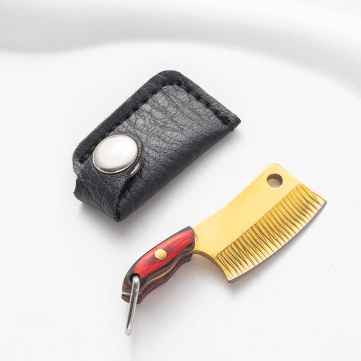 Real Sic - Wholesale Pocket Knife/Holder - Mini Folding EDC Knife Keychain – Utility Pocket Ax