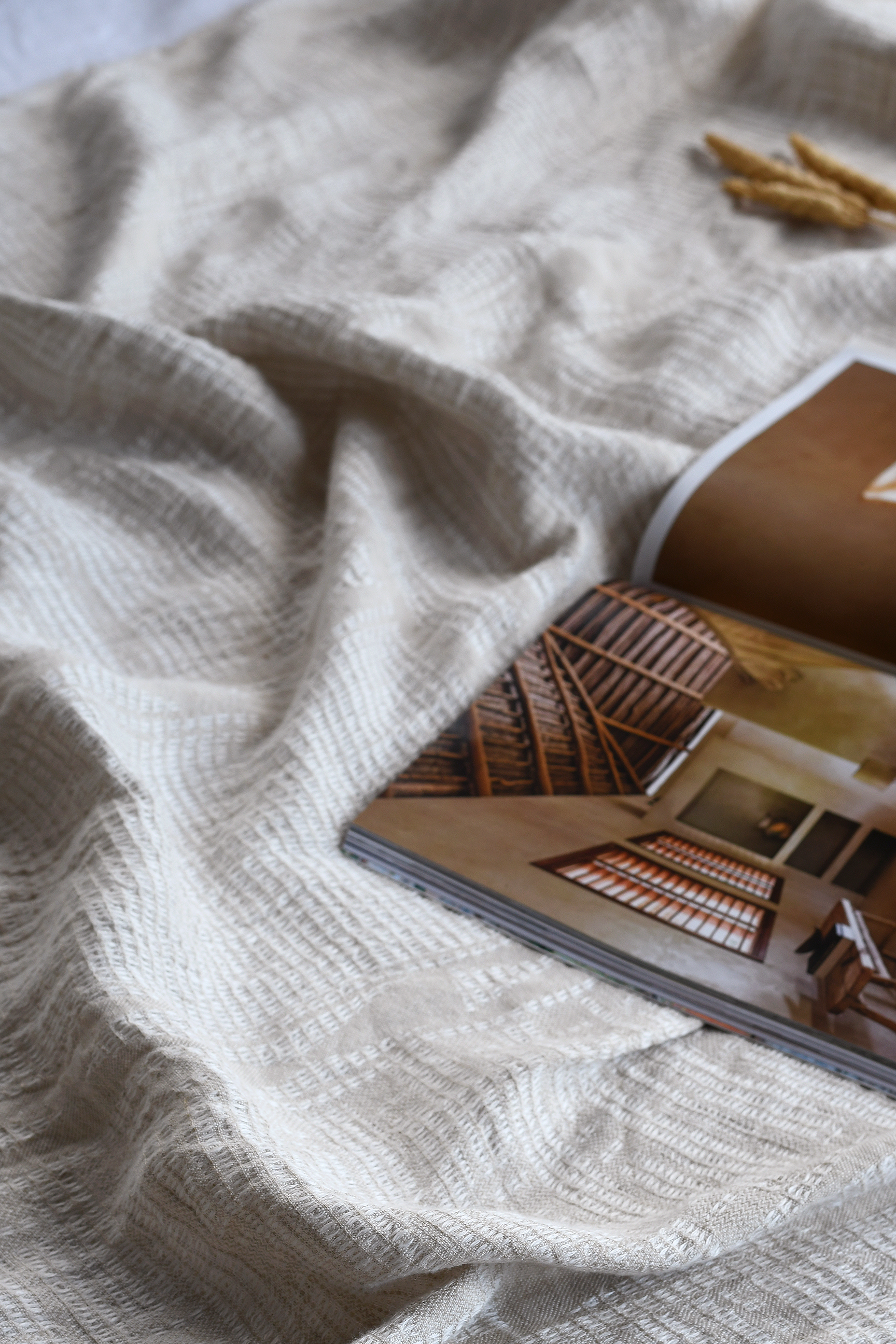 African Jacquard - Wholesale Throw blanket - 100% Linen Bogolan Bed Throws5