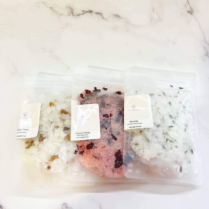 A Taste of Relaxation - Wholesale Bath Salts - 3 oz. Bath Salts1