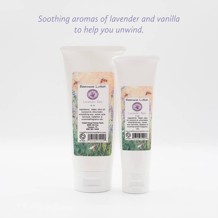 Creek House Honey Farm - Wholesale Hand & Body Lotion - Beeswax Lotion