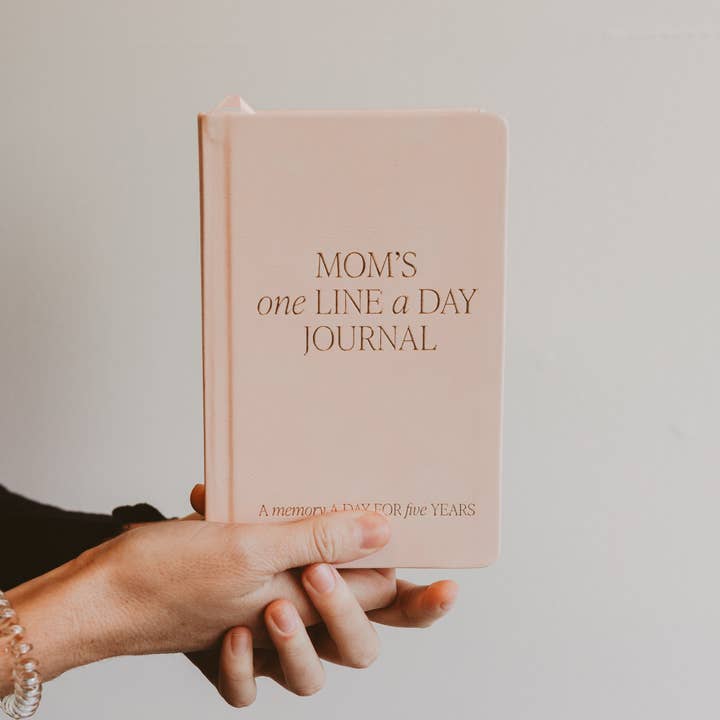 Sweet Water Decor - Wholesale Journal/Diary - Mom's One Line A Day Leather Journal - Mother's Day Gifts