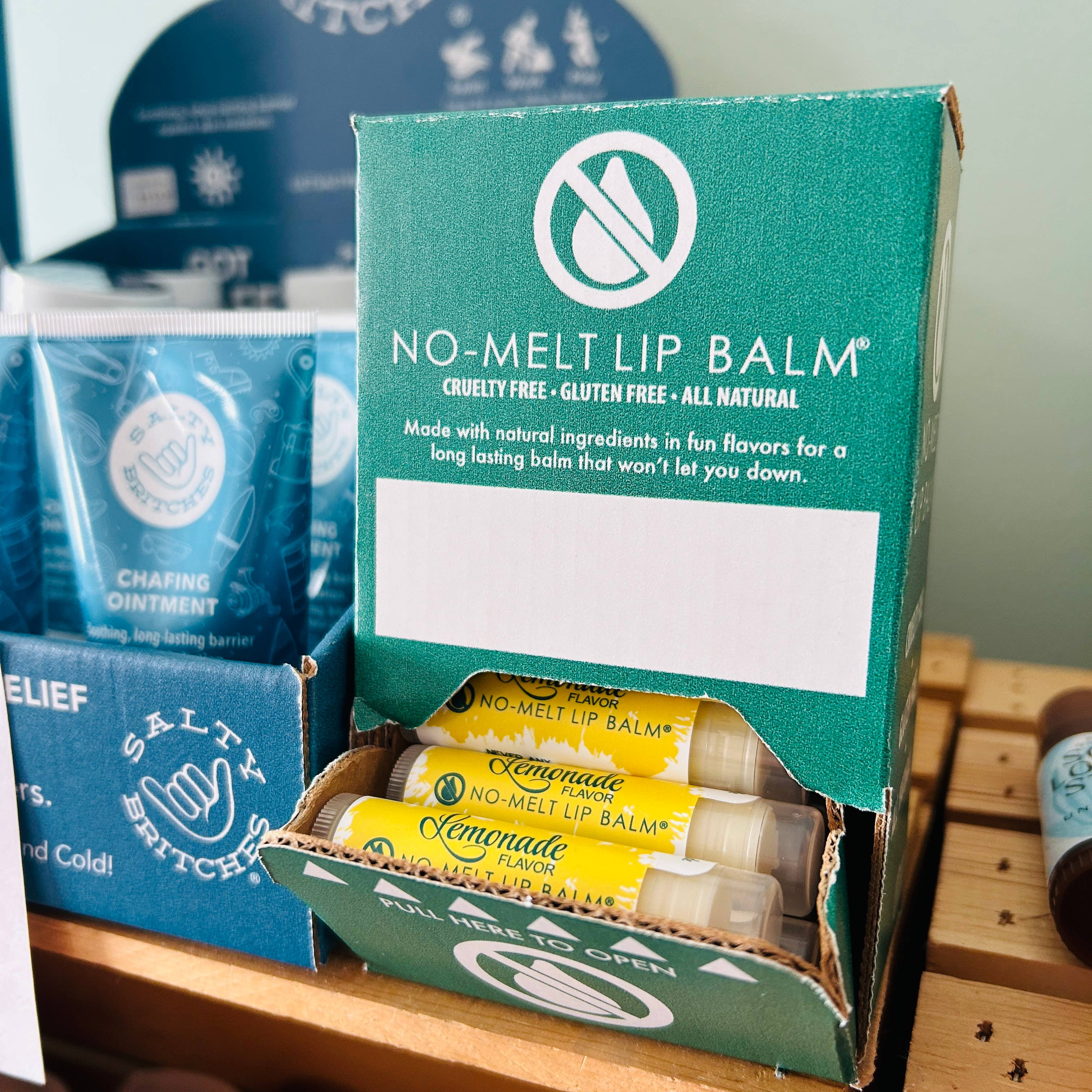 NO-MELT LIP BALM - Wholesale Lip Balm - 24 count NO-MELT LIP BALM display filled10