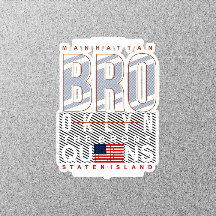 GraffMerch.com - Wholesale Sticker - The Bronx Queens Sticker1