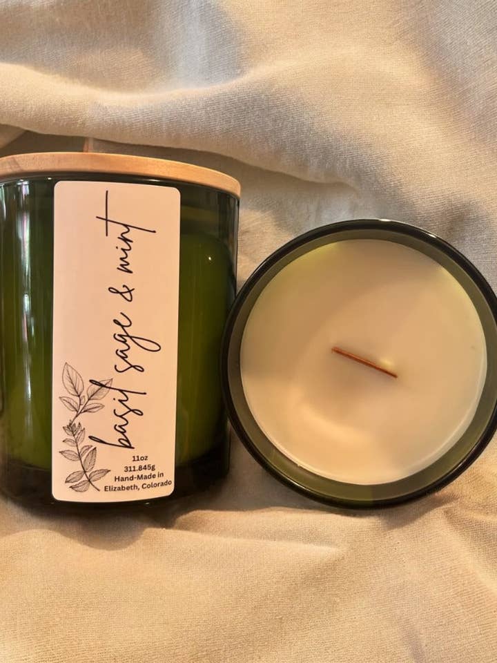 Basil Sage & Mint for wholesale by Artistic Touch Candle Co