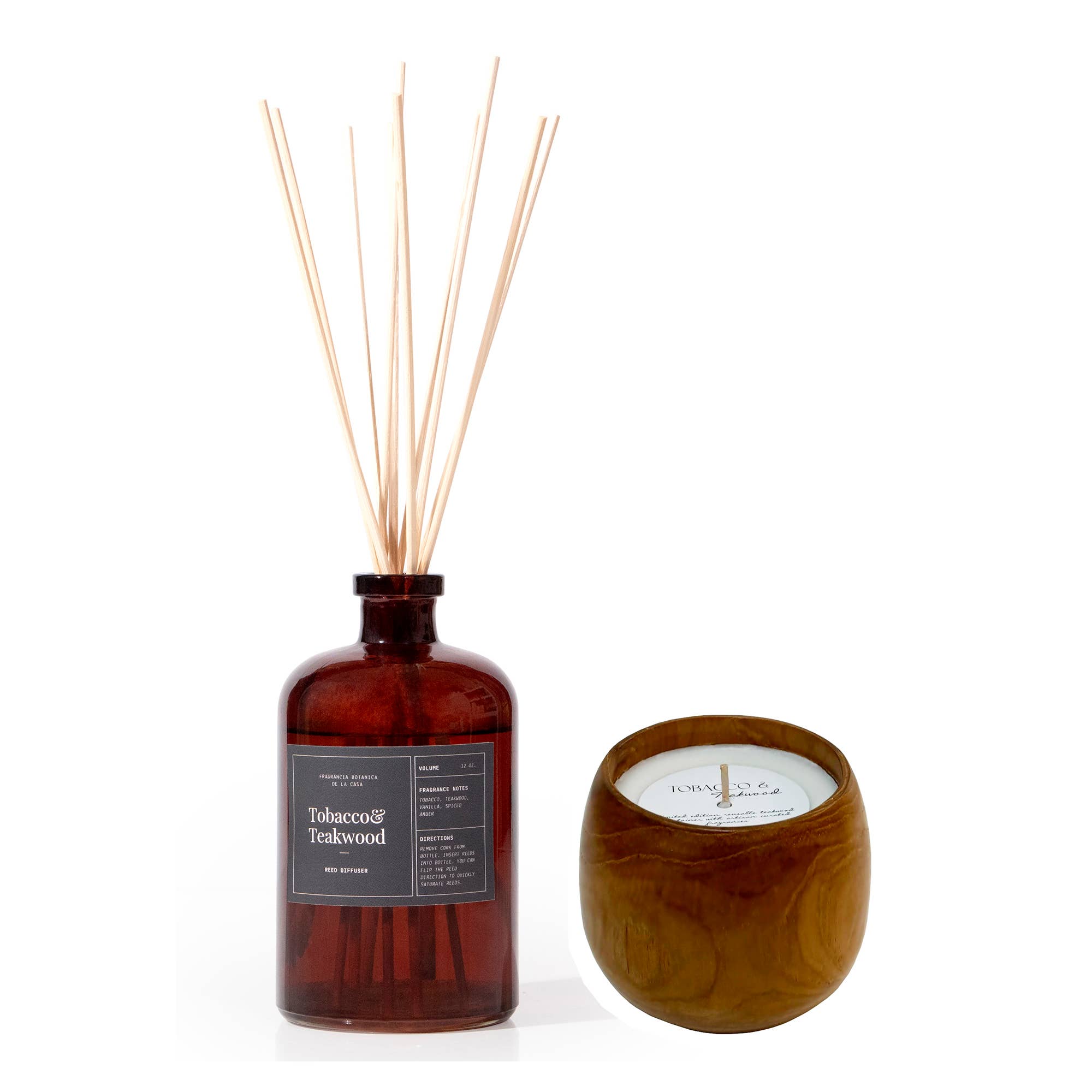 Andaluca - Wholesale Jar/Filled Candle - Tobacco & Teakwood Candle3