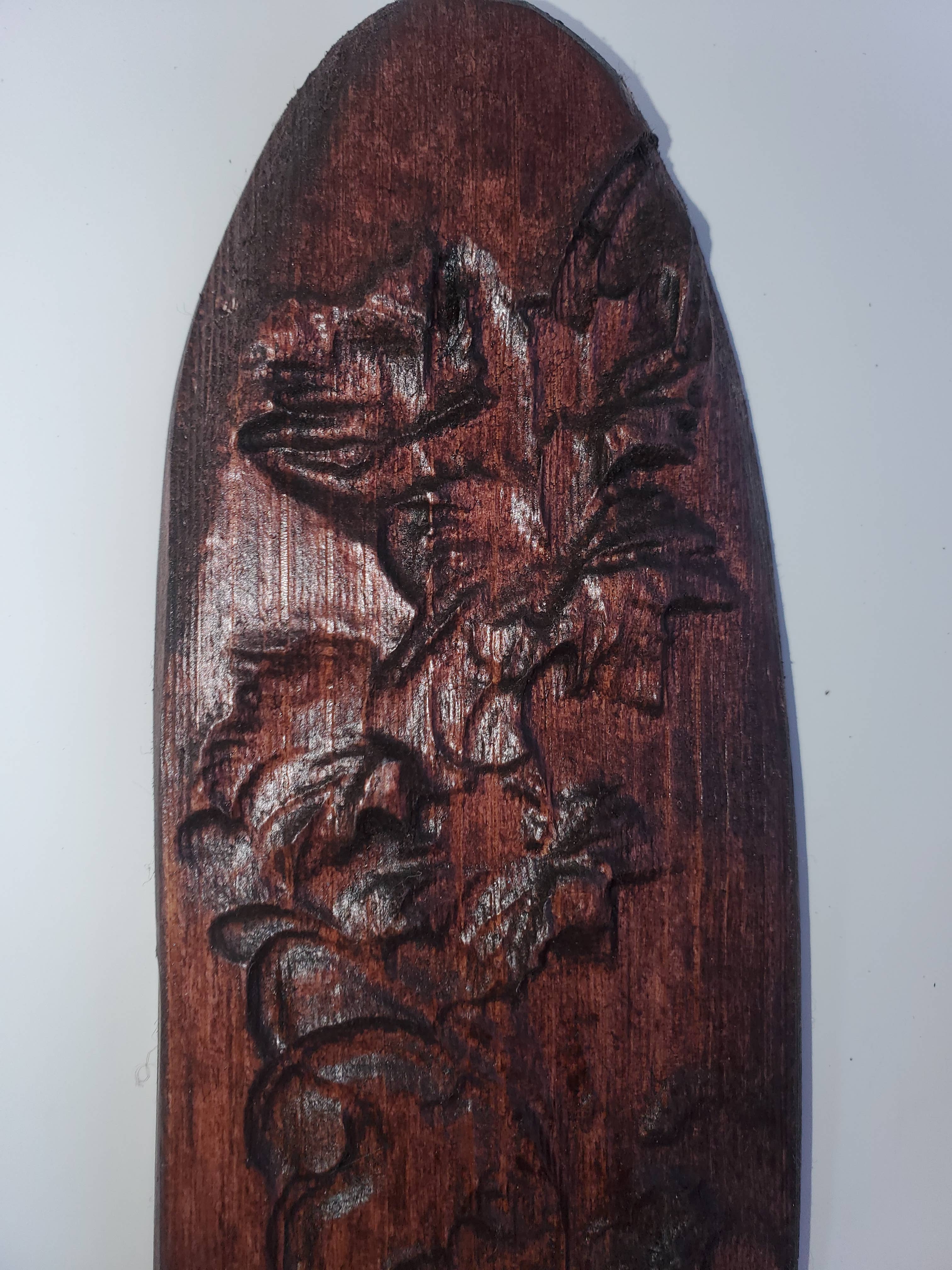 Red Mahogany Wood Grape Vine Wall Décor | Rustic Vineyard Art | Vinyard-Themed Home Decor for wholesale on Faire1