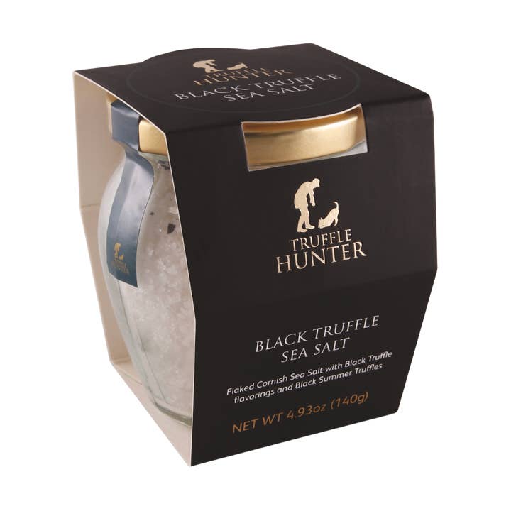 Truffle Hunter - Black Truffle Sea Salt 4.93oz for wholesale by Legend of Jona