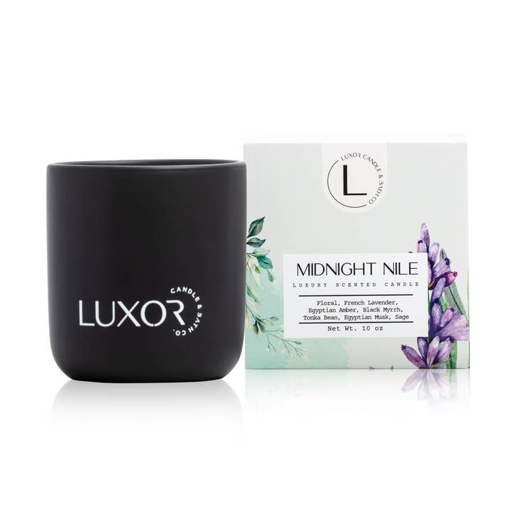 Midnight Nile for wholesale by Luxor Candle & Bath Co.
