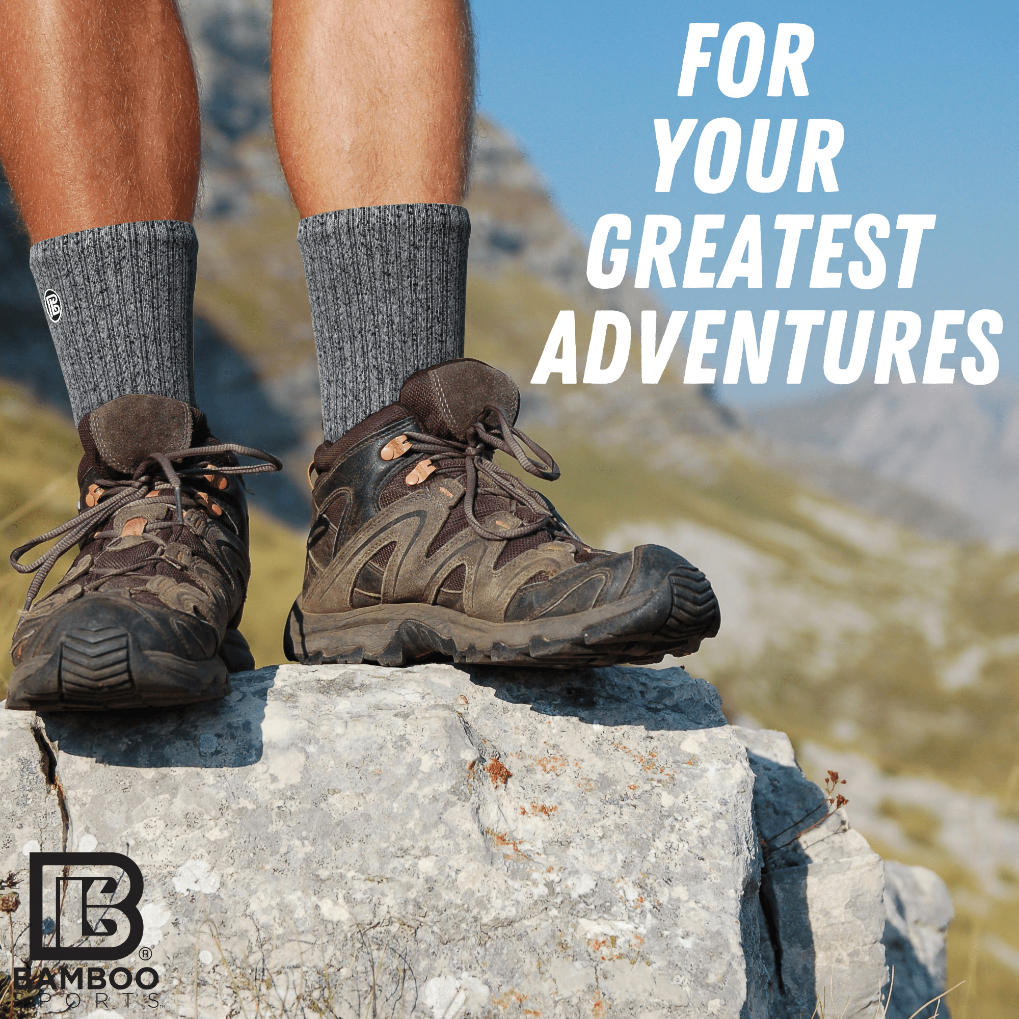 Bamboo Sports - Vendita all'ingrosso Calzini - Uomo - Calzini Premium Bamboo Rayon Crew20