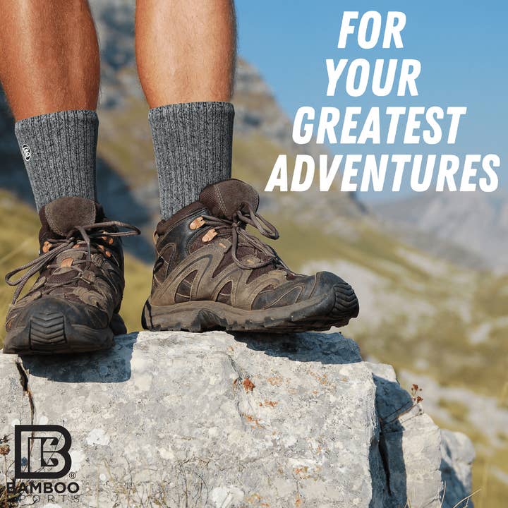 Bamboo Sports - Vendita all'ingrosso Calzini - Uomo - Calzini Premium Bamboo Rayon Crew20