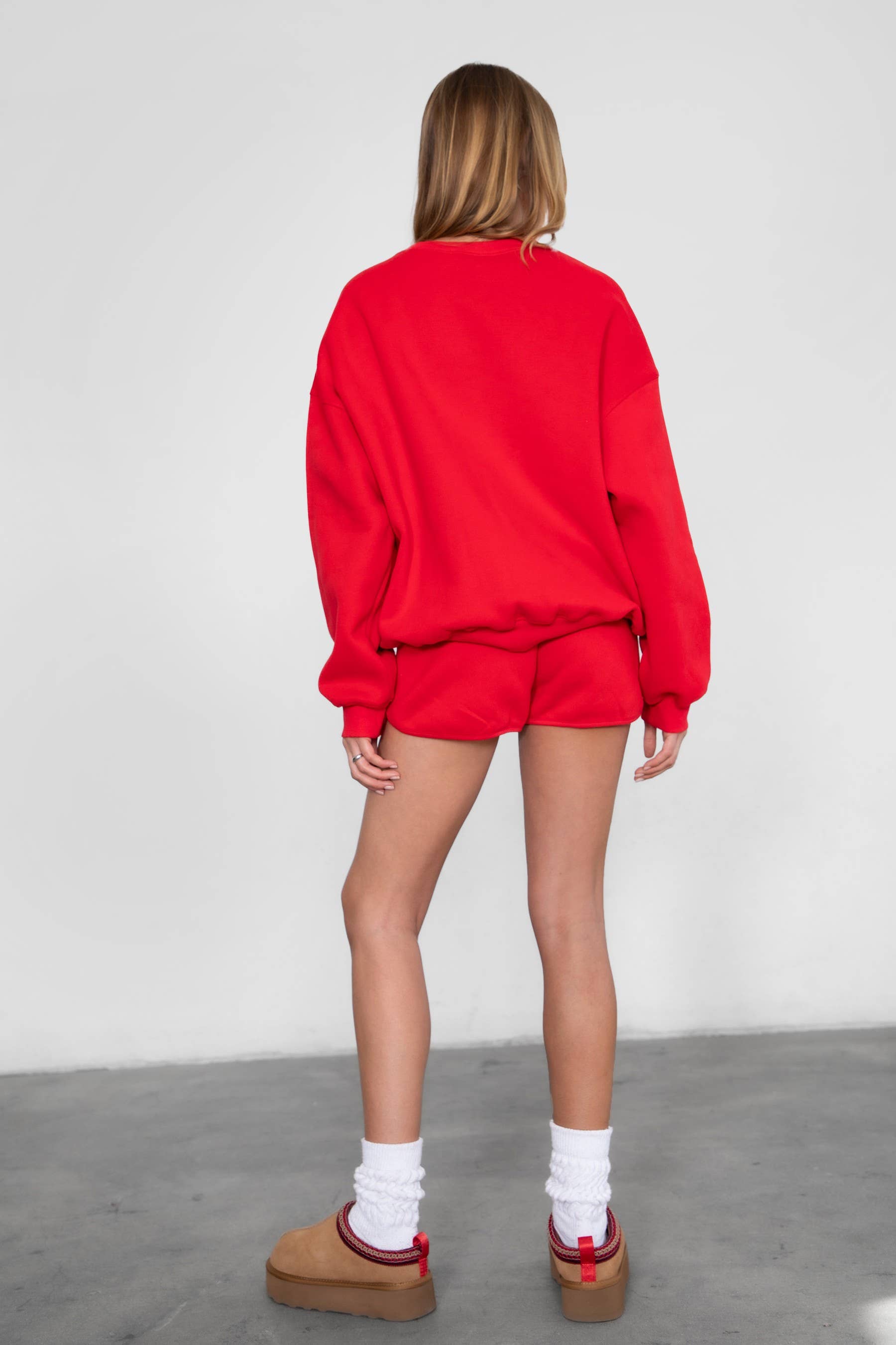 TICTOC - Wholesale Sweatshirt - Women's - VARSITY Plush Fleece Crew Neck Lounge Pullover Sweatshirt15