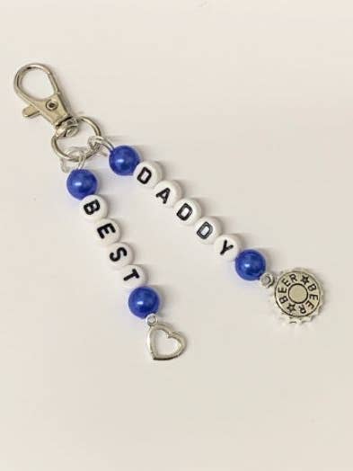 Best Daddy Keychain for wholesale by The Little Bit Personal Co