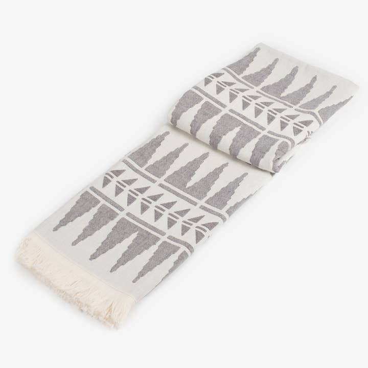 URBAN PERA LLC - Wholesale Beach Towel - Demeter Turkish Beach & Pool Towel | Grey | Urban Pera5