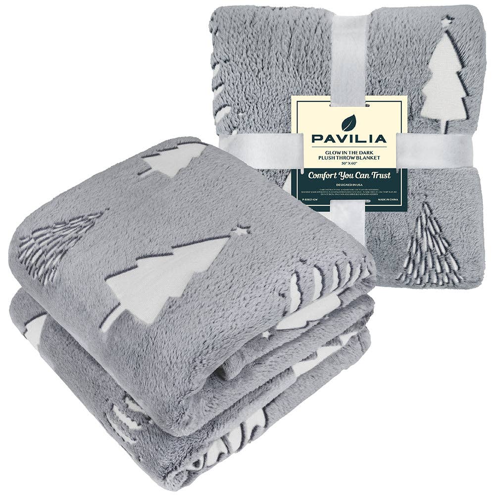 Pavilia – wholesale Throw blanket – Glow In The Dark Fleece Throw Blanket9
