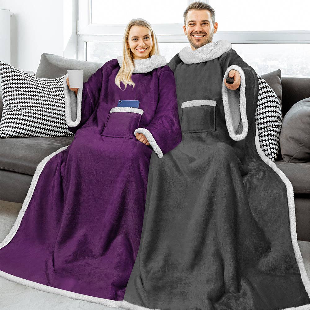 Pavilia - Vendita all'ingrosso Plaid - Coperta con maniche - Tasca applicata130