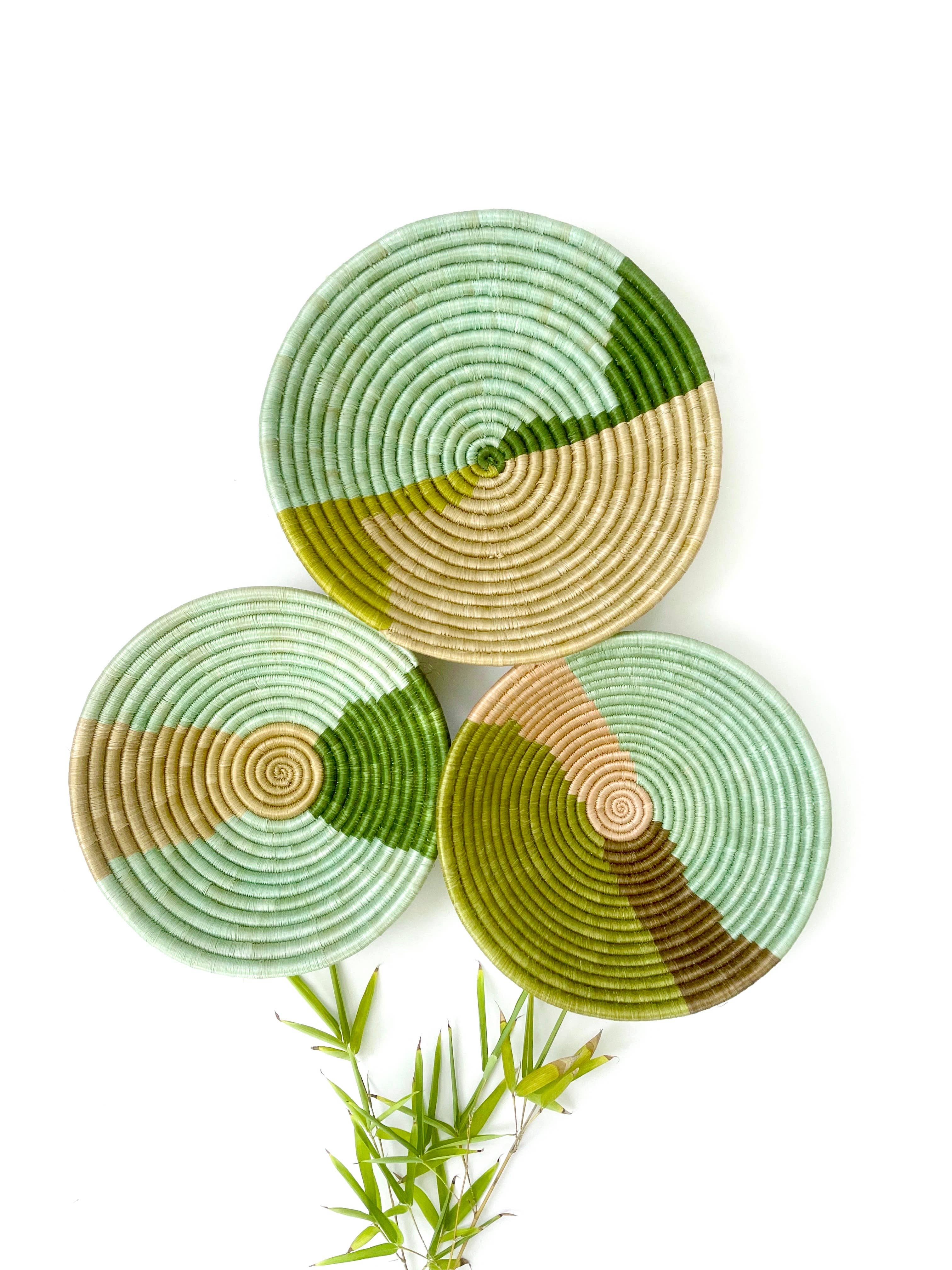 sifadesigns - Vendita all'ingrosso Decorazione da parete 3D - Ciotole Intrecciate Colorate per Decorazione da Parete e Casa3