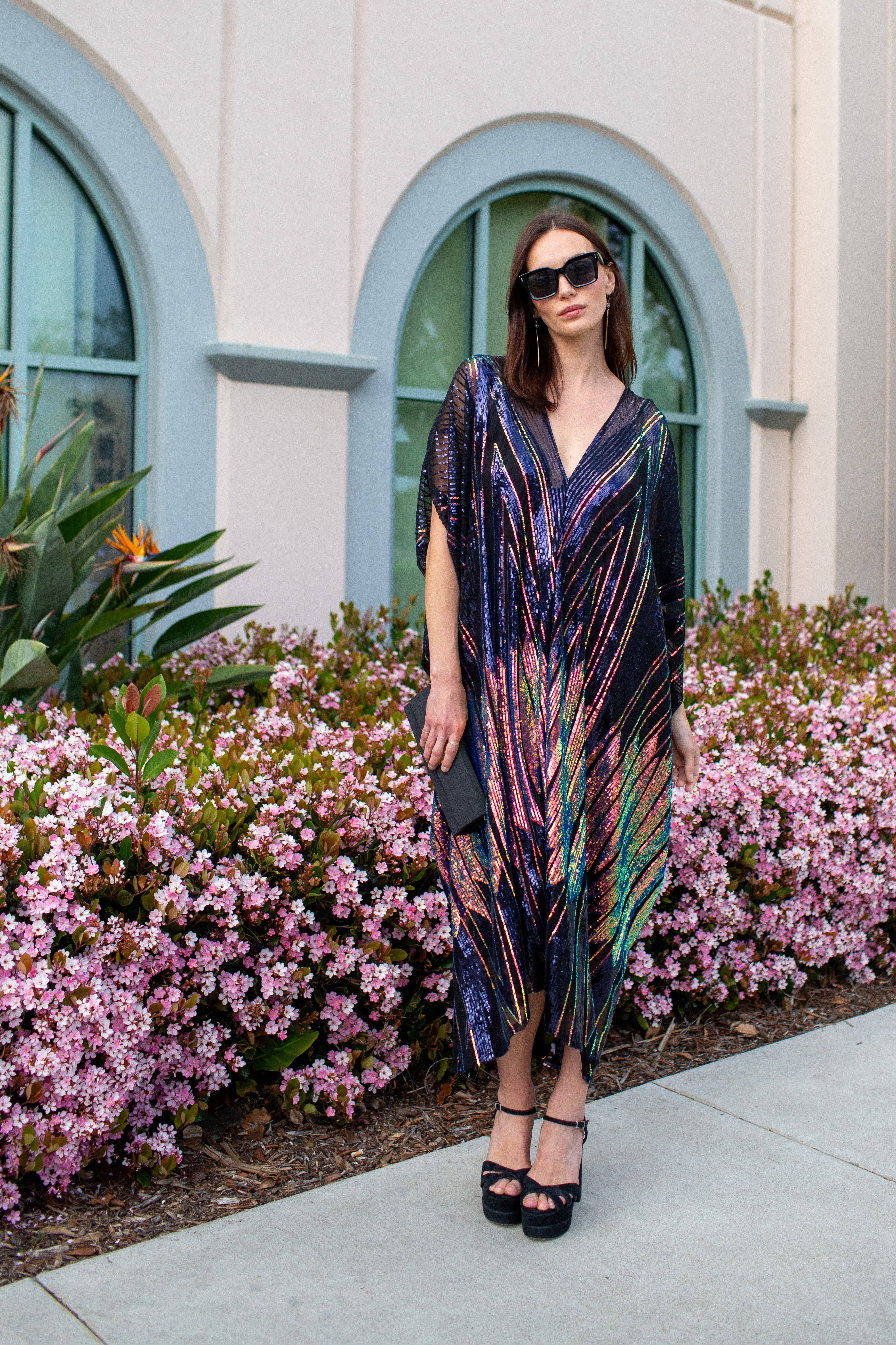 Jennafer Grace - Wholesale Kaftan - Women's - Midnight Lotus Caftan11