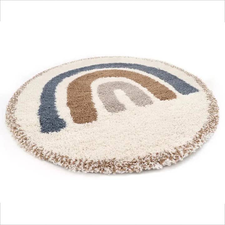 Nenina & Co - Wholesale Area Rug - Kids & Baby - Bohemian Rainbow Bleu children's rug1