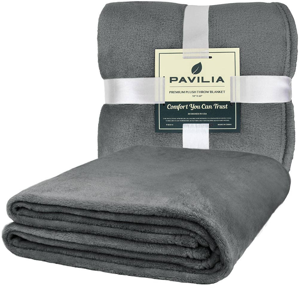 Pavilia - Wholesale Throw Blanket - Classic Fleece Throw Blanket74