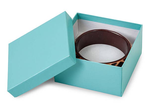Aqua Blue Jewelry Gift Boxes for wholesale on Faire3
