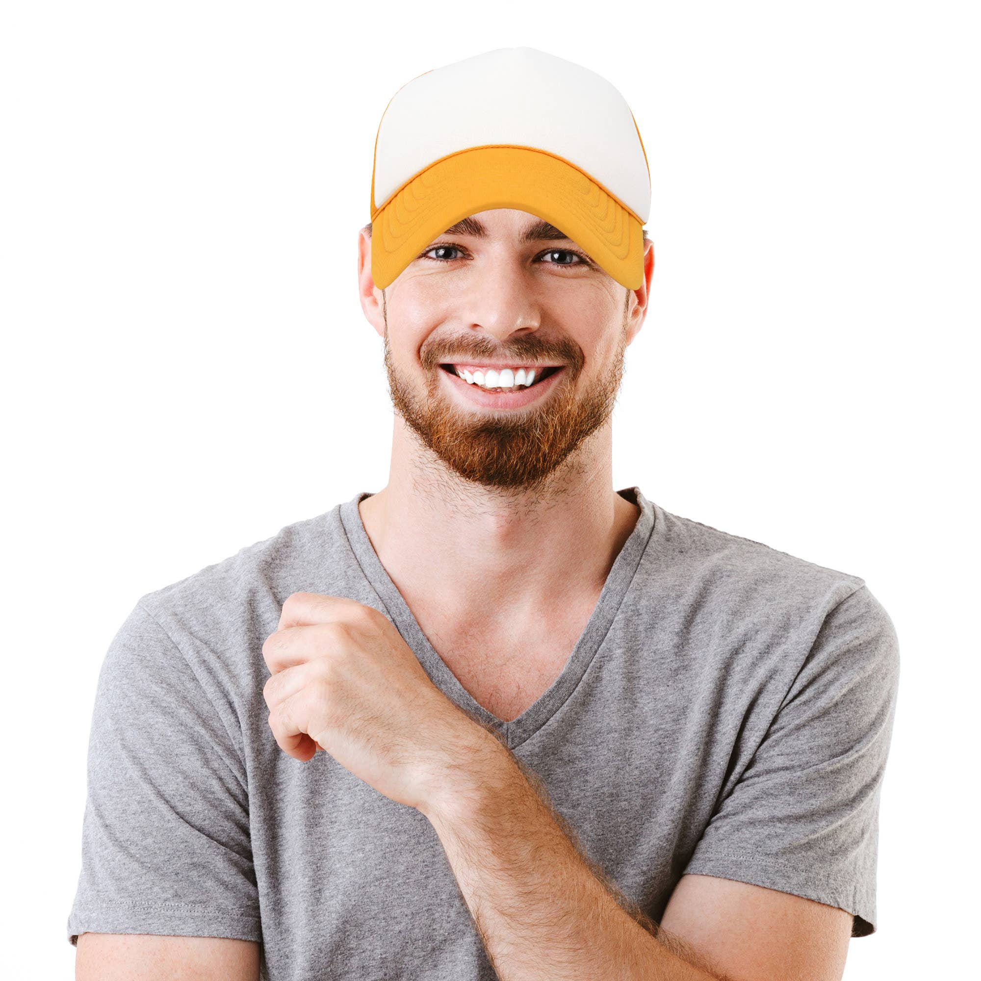 Dalix - Venta al por mayor Gorra trucker - Unisex - DALIX Trucker - Gorra de dos tonos con correa ajustable26