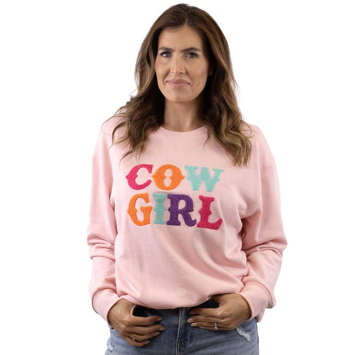 Camisola Cowgirl Rosa Claro/Multi Asst. por atacado de The Royal Standard