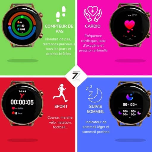 Gabriel Rivaz - Vendita all'ingrosso Orologio da polso - Donna - Smartwatch Mini Sparkle4