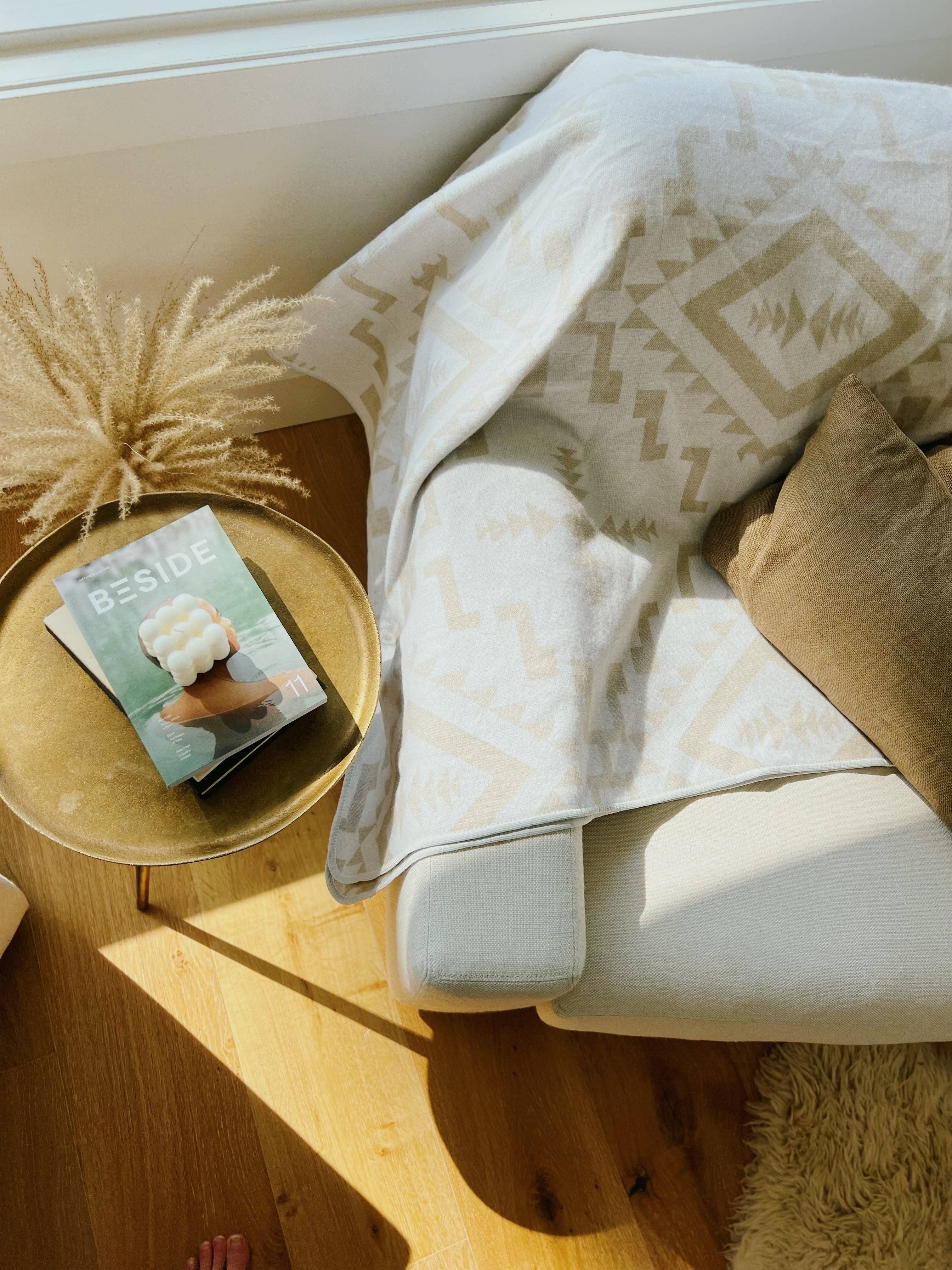 Wylde Brigade - Wholesale Throw Blanket - Coca Aztec Reversible Blanket8