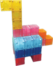 EBlox - Wholesale Building Set - Kids - XOIOX - Glow in the Dark - Magnetic Cubes5